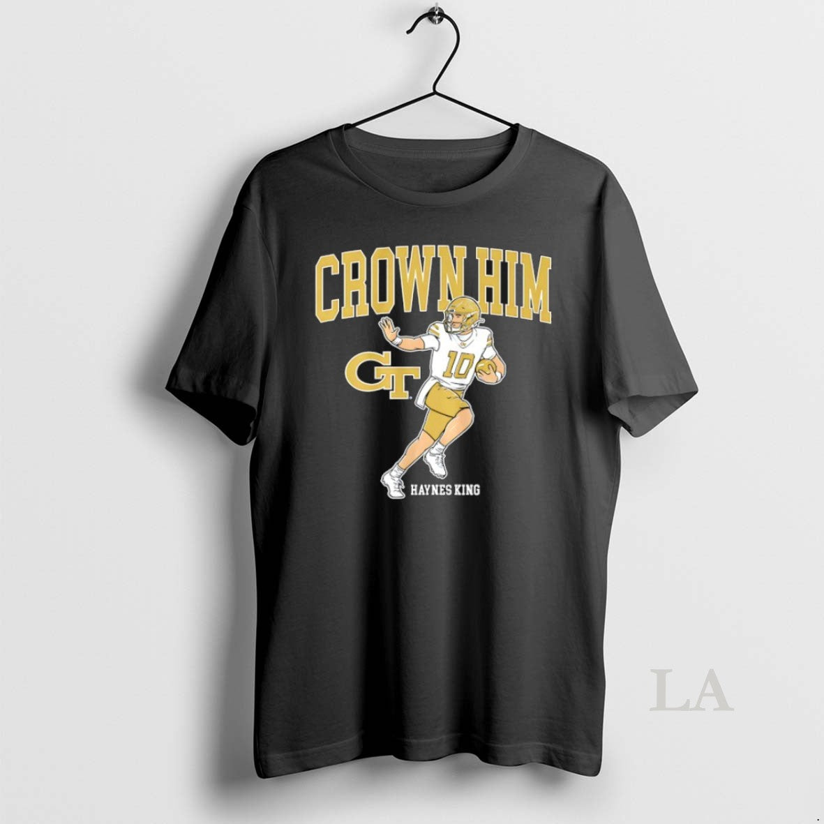 Original Georgia Tech Yellow Jackets Football Haynes King Crown Him T-Shirts, Hoodie, Sweatshirt | InkNestWear.com