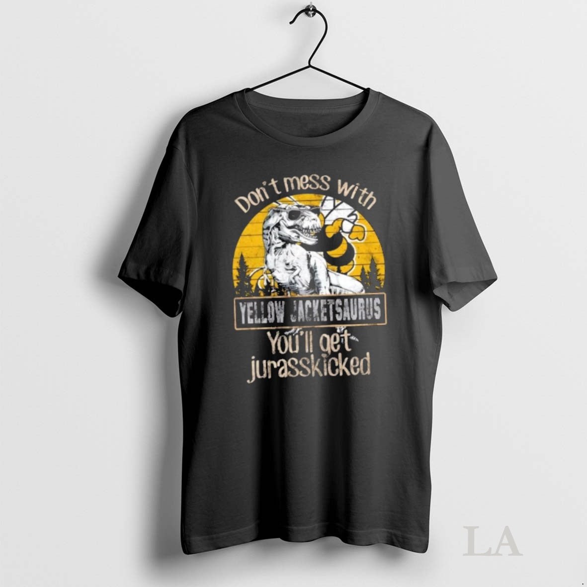 Original Georgia Tech Yellow Jackets Dont Mess With Yellow Jacketsaurus Youll Get Jurasskicked T-Shirts, Hoodie, Sweatshirt