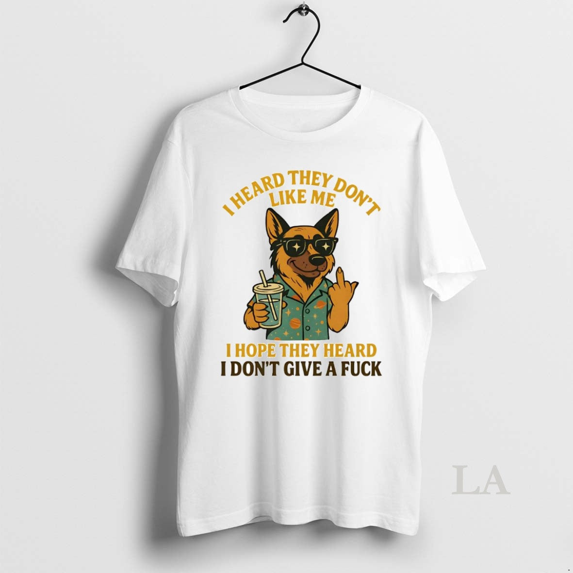Original German Shepherd I Heard They Dont Like Me T-Shirts, Hoodie, Sweatshirt | InkNestWear.com