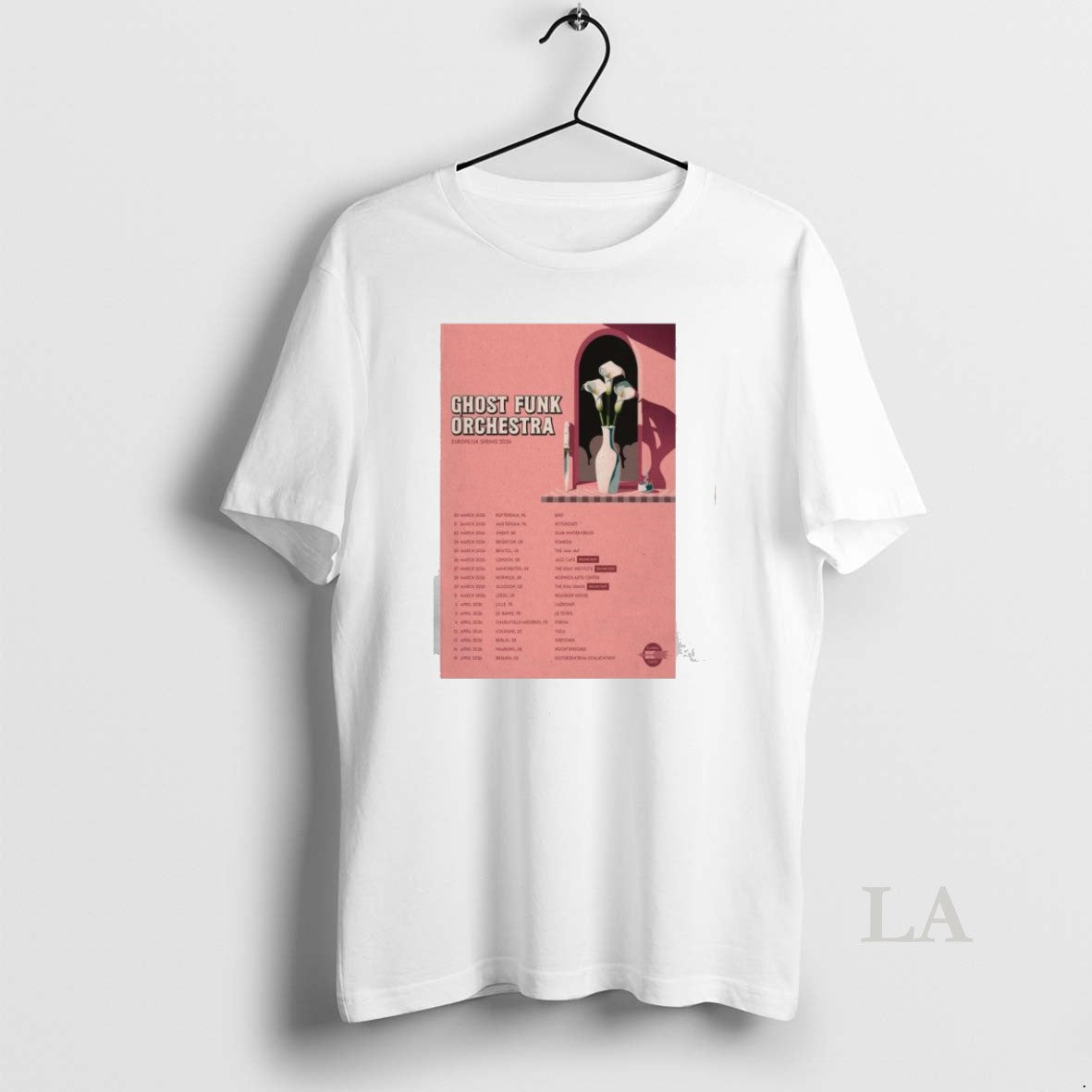 Original Ghost Funk Orchestra Europe And Uk Spring 2026 T-Shirts, Hoodie, Sweatshirt | InkNestWear.com
