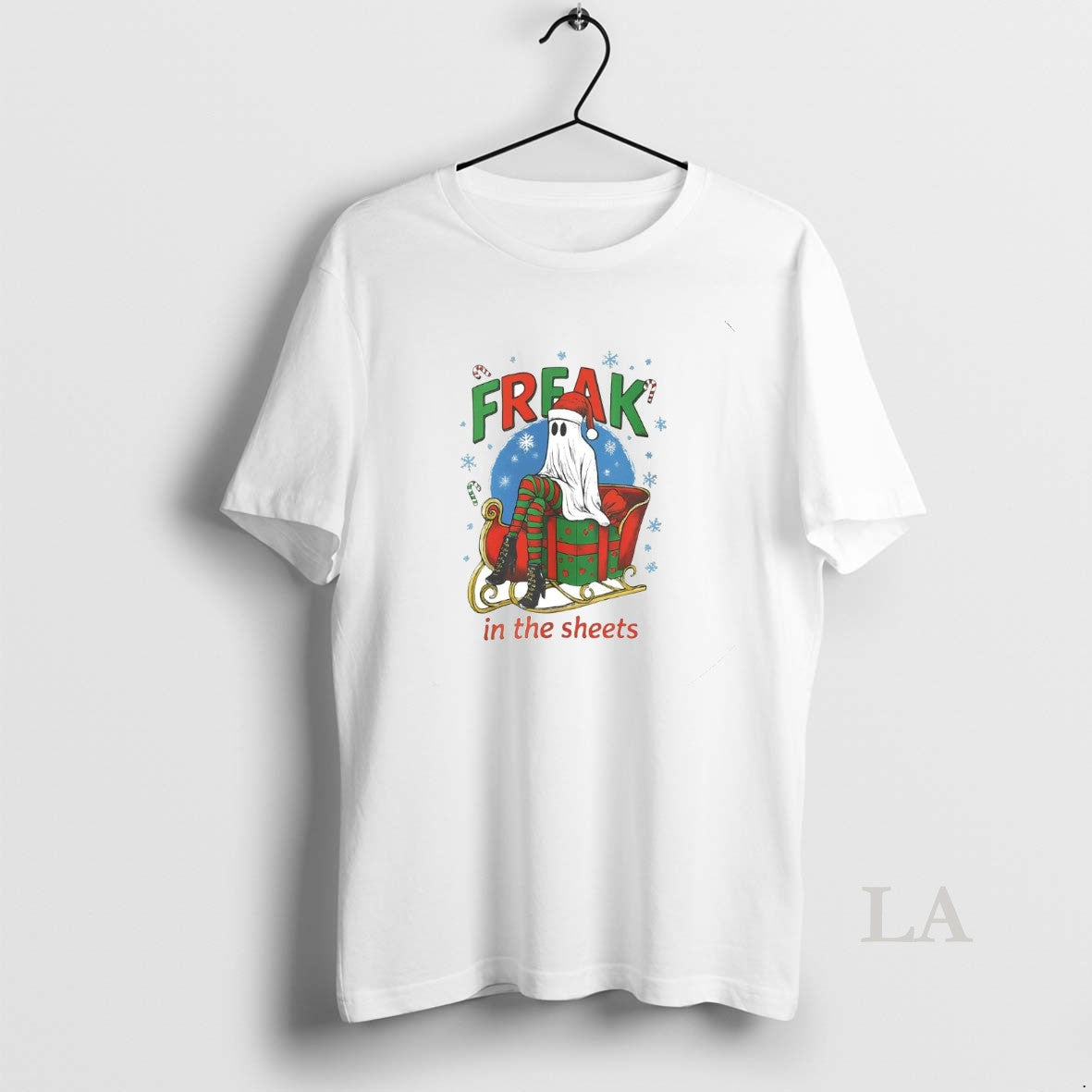 Original Ghost Riding Sleigh Freak In The Sheets Christmas T-Shirts, Hoodie, Sweatshirt | InkNestWear.com