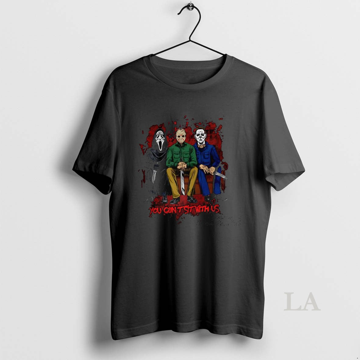 Original Ghostface Jason Michael You Cant Sit With Us Halloween T-Shirts, Hoodie, Sweatshirt | InkNestWear.com