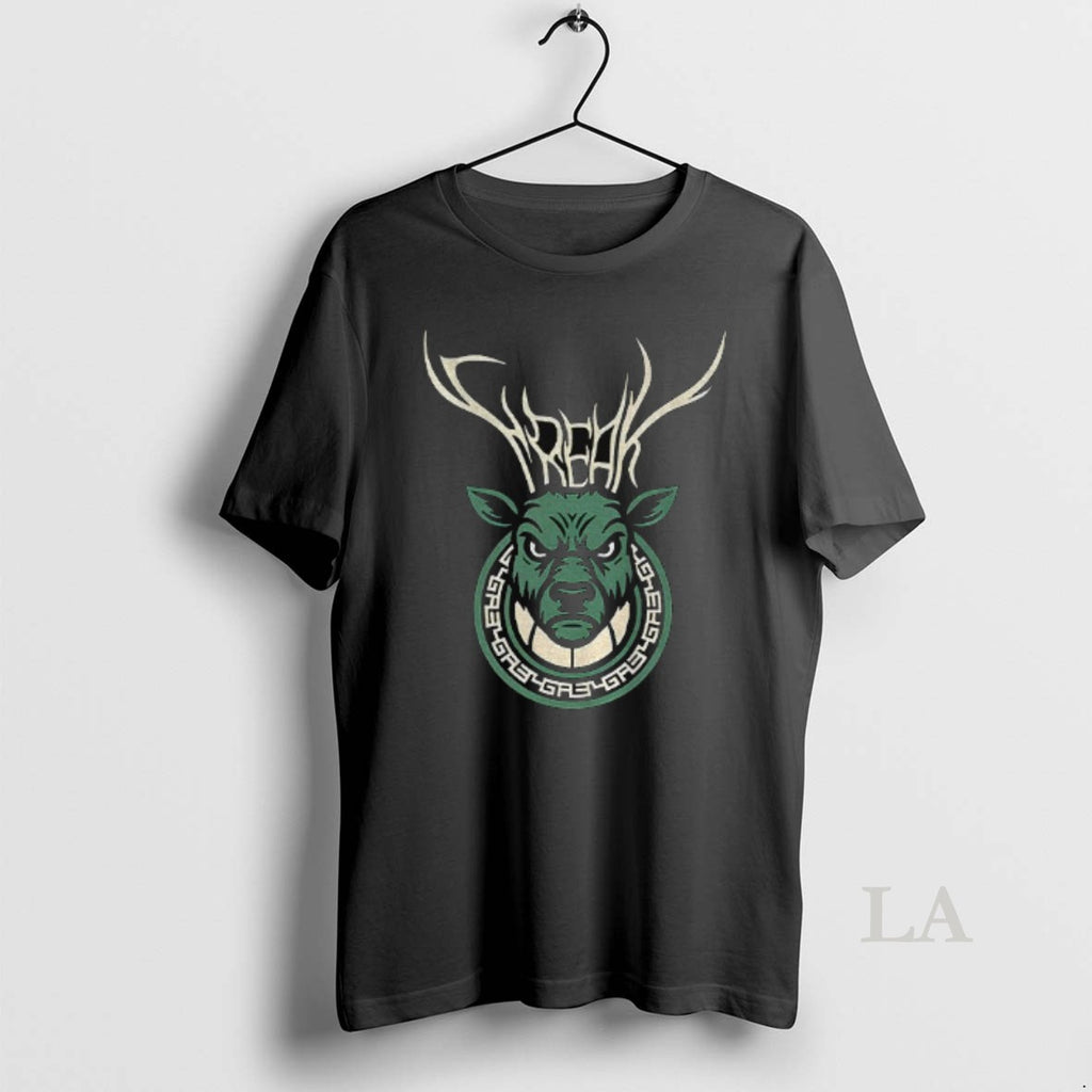 Original Giannis Antetokounmpo Milwaukee Bucks Deer Freak Logo T-Shirts, Hoodie, Sweatshirt | InkNestWear.com