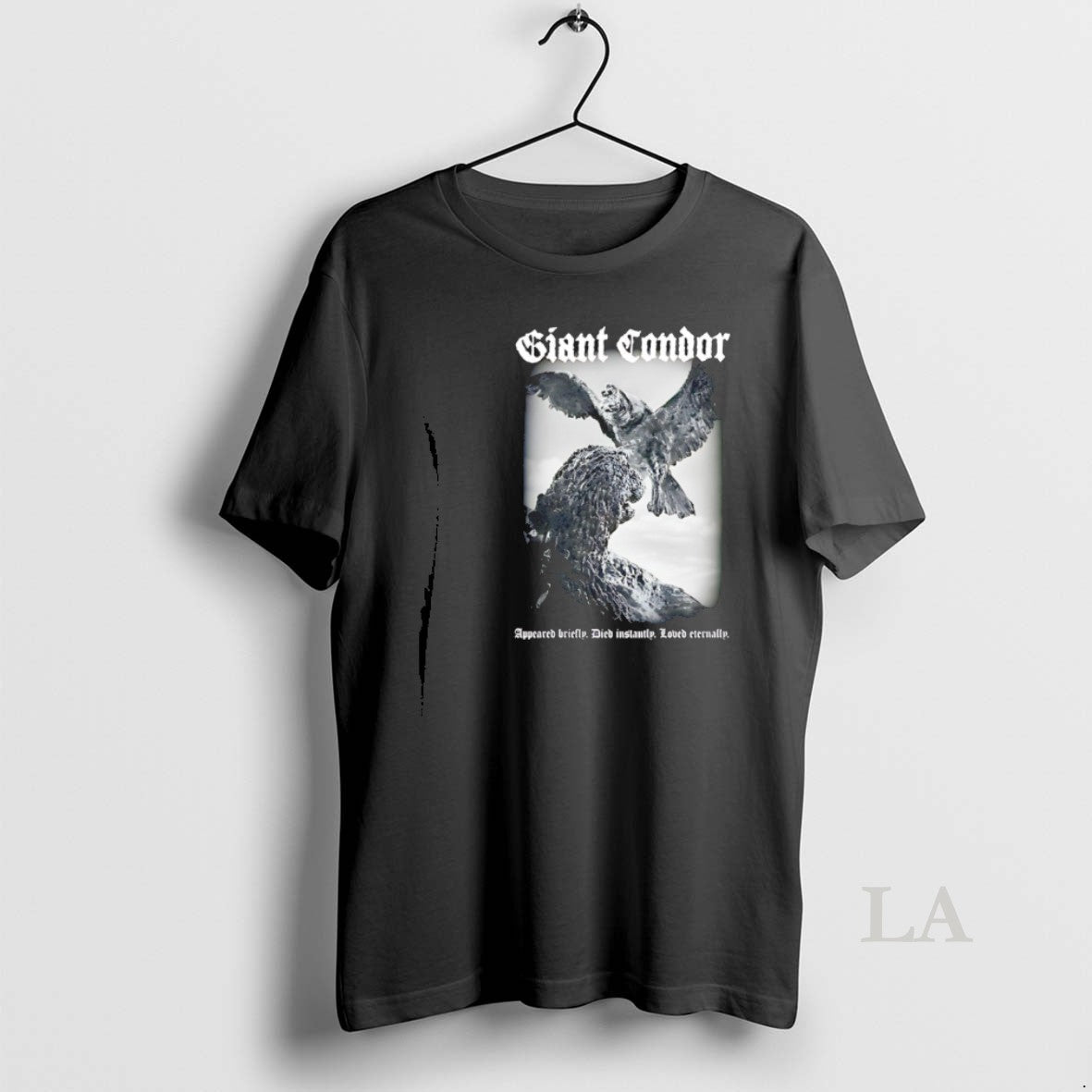 Original Giant Condor Appeared Briefly Died Instantly Loved Eternally T-Shirts, Hoodie, Sweatshirt | InkNestWear.com