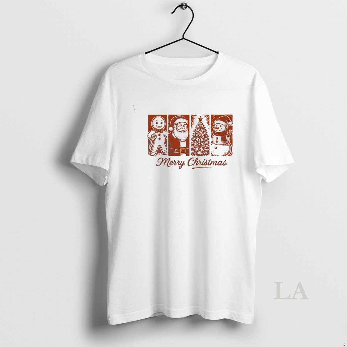 Original Gingerbread Santa Tree Snowman Merry Christmas T-Shirts, Hoodie, Sweatshirt | InkNestWear.com