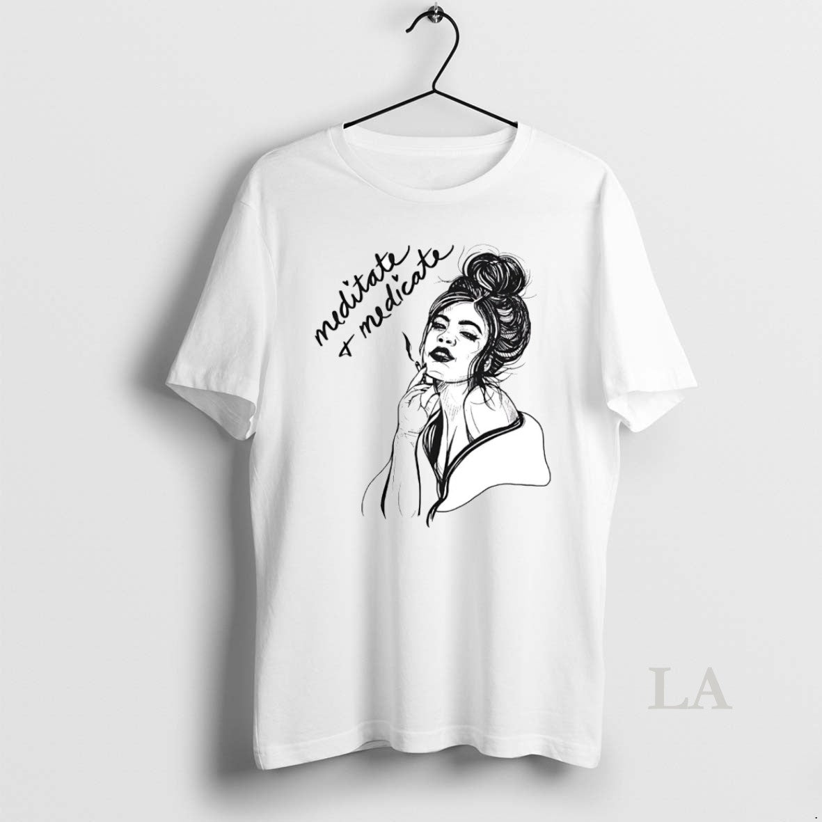 Original Girl Meditate And Medicate T-Shirts, Hoodie, Sweatshirt | InkNestWear.com