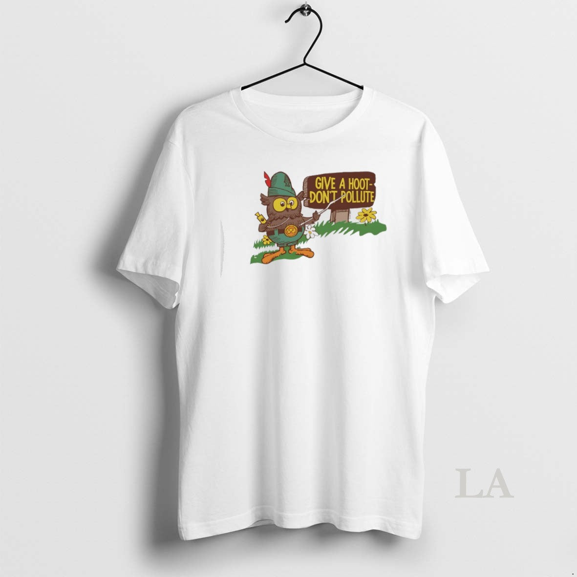 Original Give A Hoot Dont Pollute T-Shirts, Hoodie, Sweatshirt | InkNestWear.com