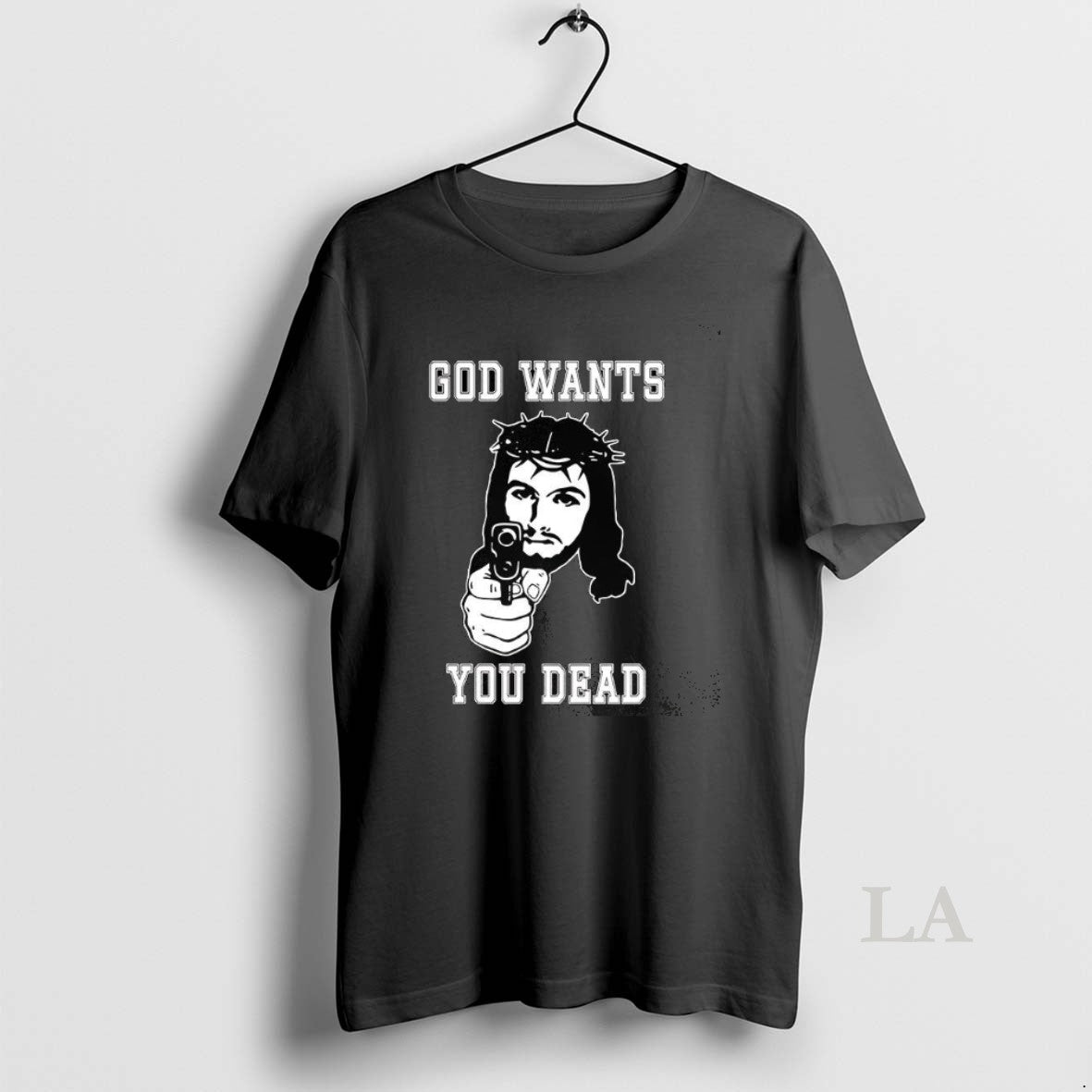 Original God Wants You Dead Jesus Gun T-Shirts, Hoodie, Sweatshirt | InkNestWear.com