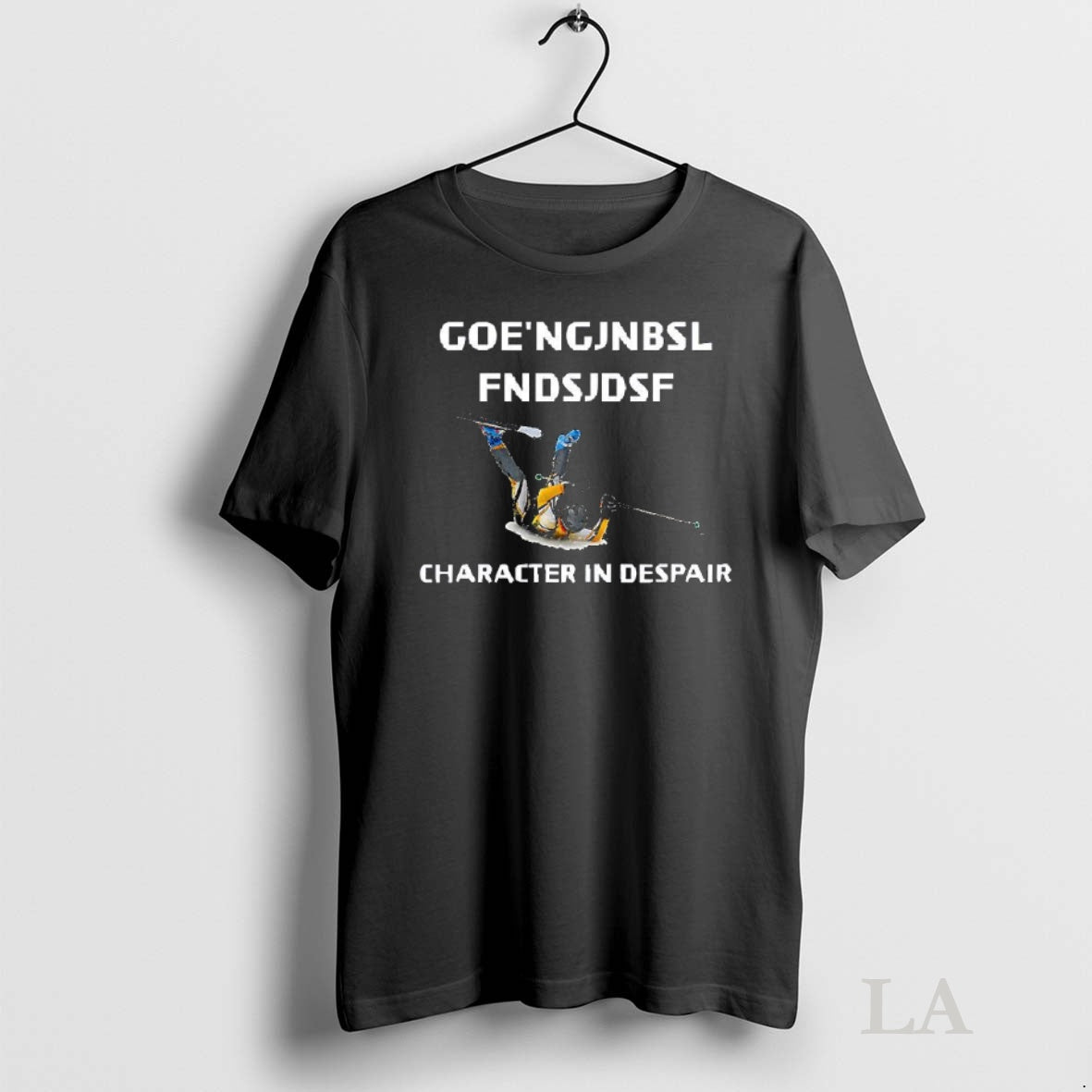 Original Goengjnbsl Fndsjdsf Character In Despair T-Shirts, Hoodie, Sweatshirt | InkNestWear.com