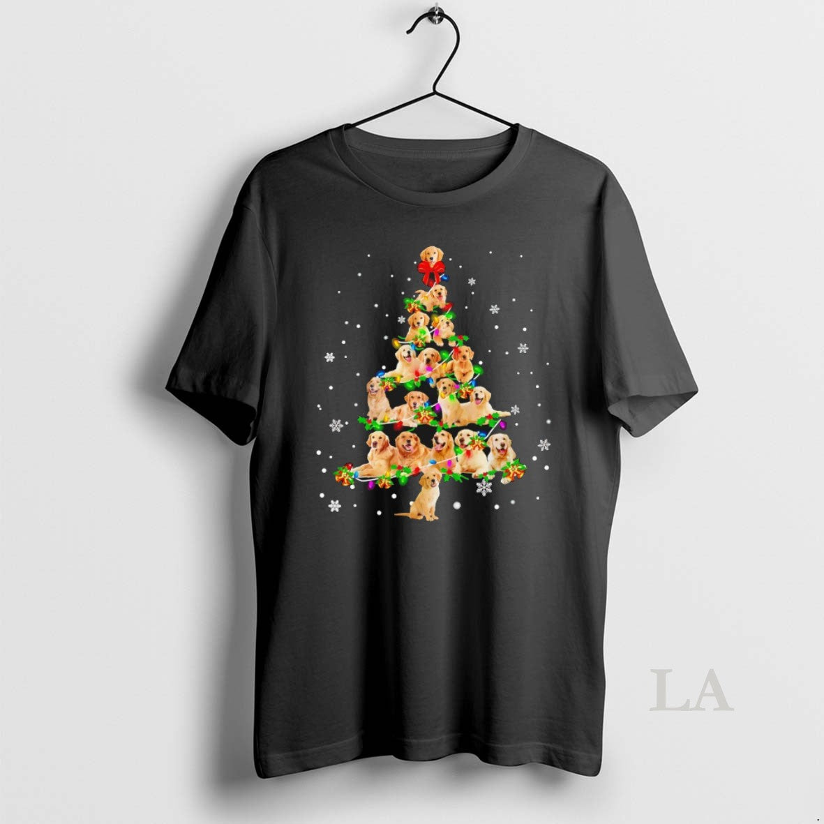 Original Golden Retriever Christmas Tree T-Shirts, Hoodie, Sweatshirt | InkNestWear.com