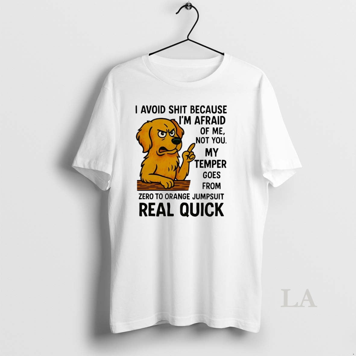 Original Golden Retriever I Avoid Shit Because Im Afraid Of Me Not You T-Shirts, Hoodie, Sweatshirt | InkNestWear.com