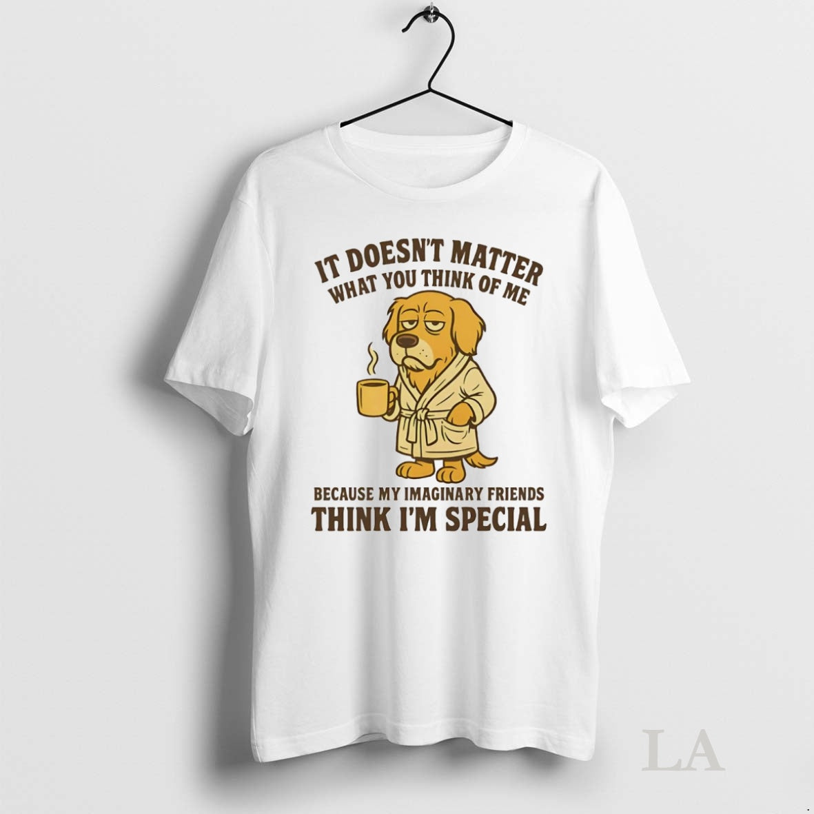 Original Golden Retriever It Doesnt Matter You Think Of Me Think Im Special T-Shirts, Hoodie, Sweatshirt | InkNestWear.com