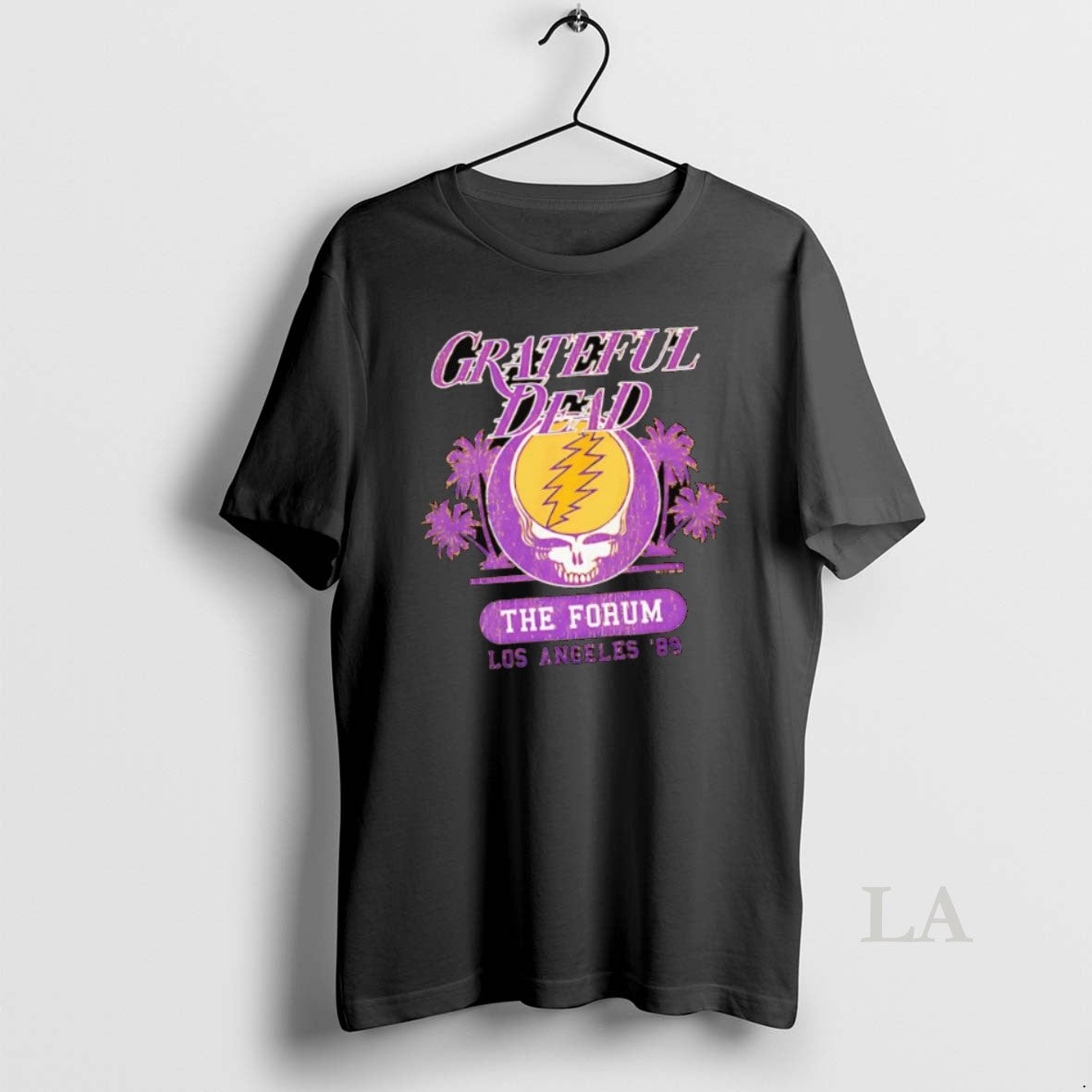 Original Grateful Dead Los Angeles 1989 The Forum February Logo T-Shirts, Hoodie, Sweatshirt | InkNestWear.com