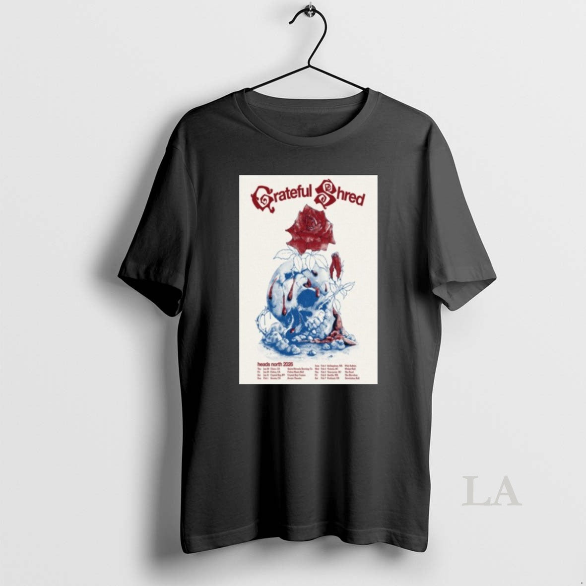 Original Grateful Shred Head North Tour 2026 T-Shirts, Hoodie, Sweatshirt | InkNestWear.com