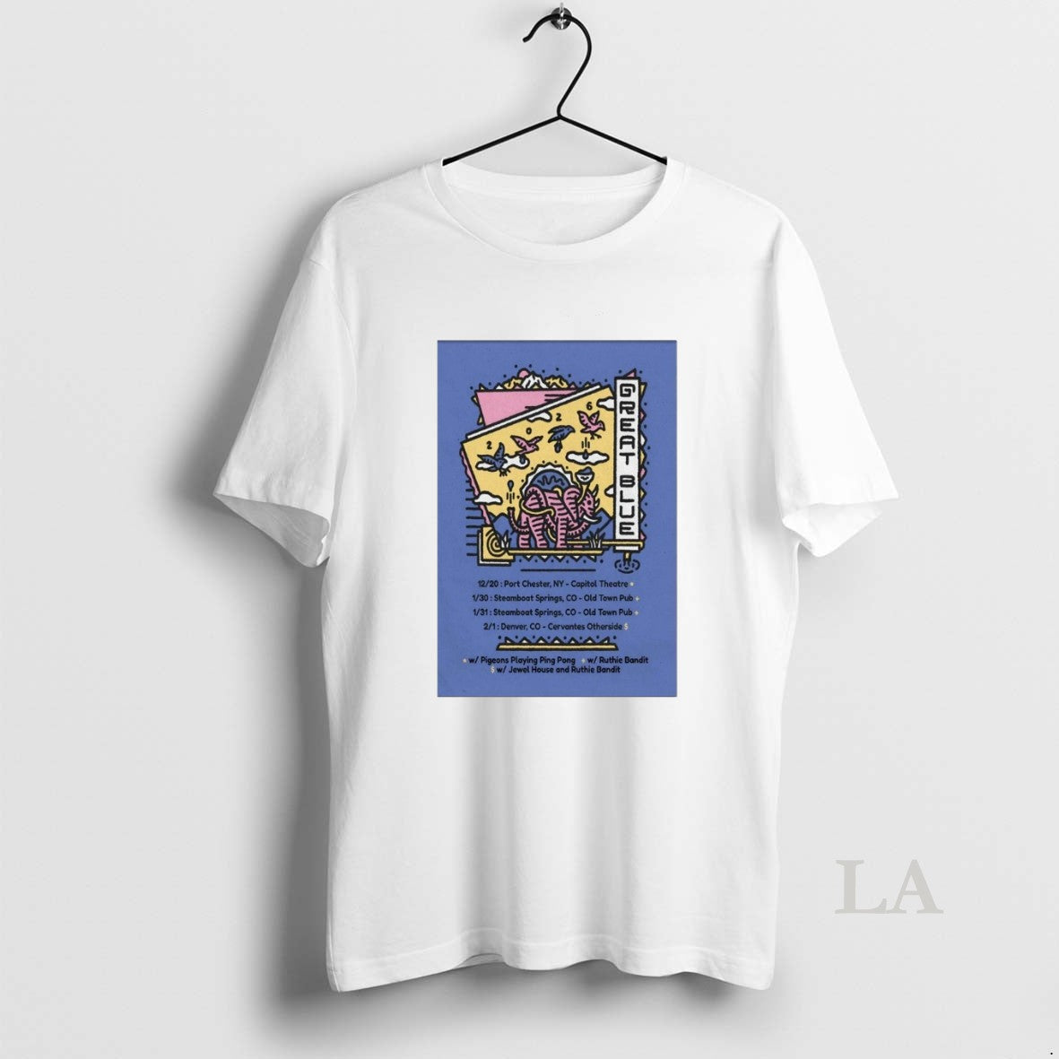 Original Great Blue Colorado Tour 2025 2026 December 20 Port Chester Ny Capitol Theatre T-Shirts, Hoodie, Sweatshirt