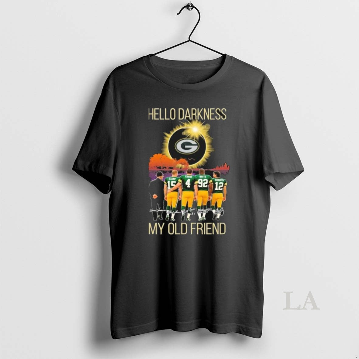 Original Green Bay Packers Hello Darkness My Old Friend T-Shirts, Hoodie, Sweatshirt | InkNestWear.com
