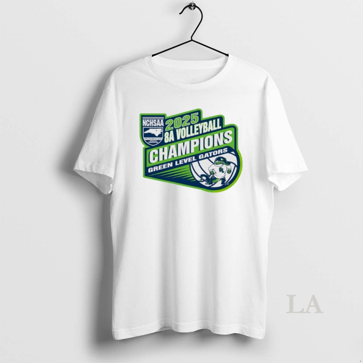 Original Green Level Gators 2025 Nchsaa 8a Volleyball Champions T-Shirts, Hoodie, Sweatshirt | InkNestWear.com