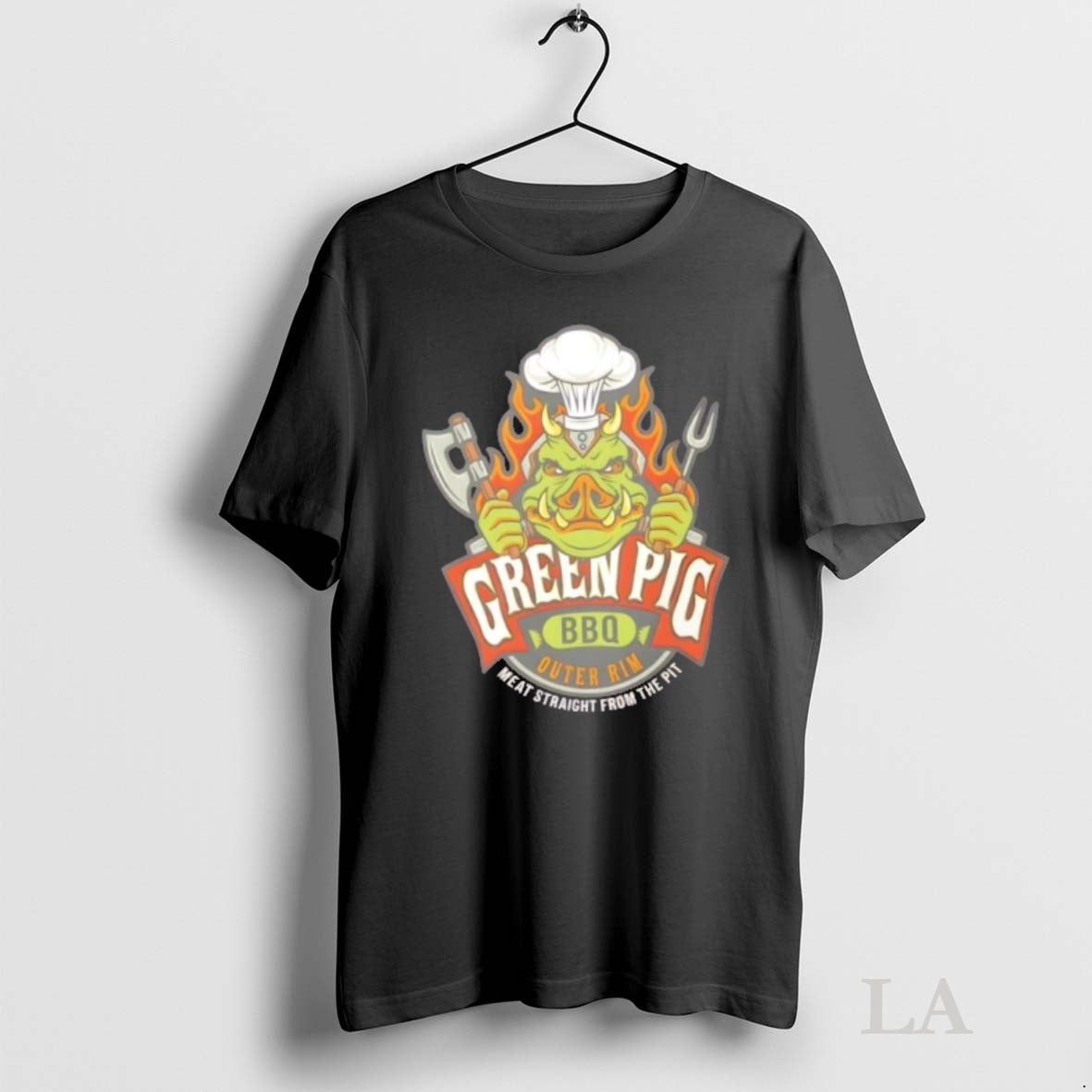 Original Green Pig Bbq Vintage Smoke And Sauce T-Shirts, Hoodie, Sweatshirt | InkNestWear.com