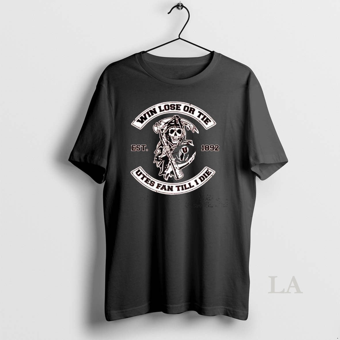 Original Grim Reaper Death Win Lose Or Tie Utah Utes Fan Till I Die T-Shirts, Hoodie, Sweatshirt | InkNestWear.com