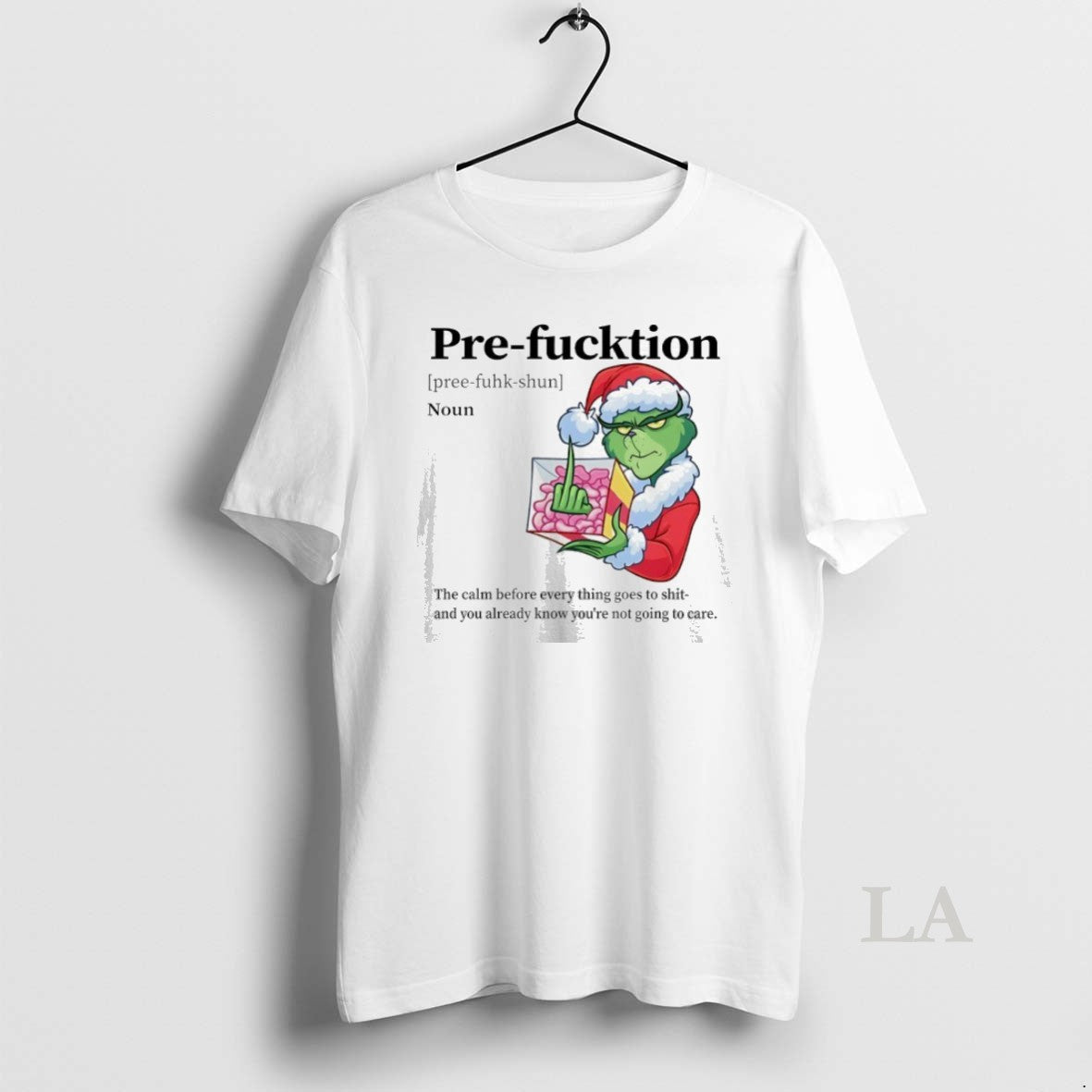 Original Grinch Christmas Pre Fucktion Definition T-Shirts, Hoodie, Sweatshirt | InkNestWear.com
