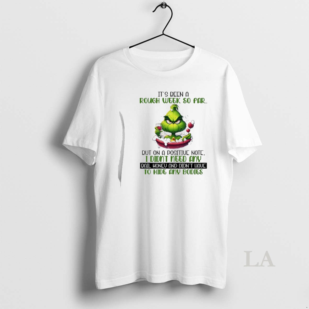 Original Grinch Christmas Its Been A Rough Week So Far But On A Positive Note T-Shirts, Hoodie, Sweatshirt | InkNestWear.com
