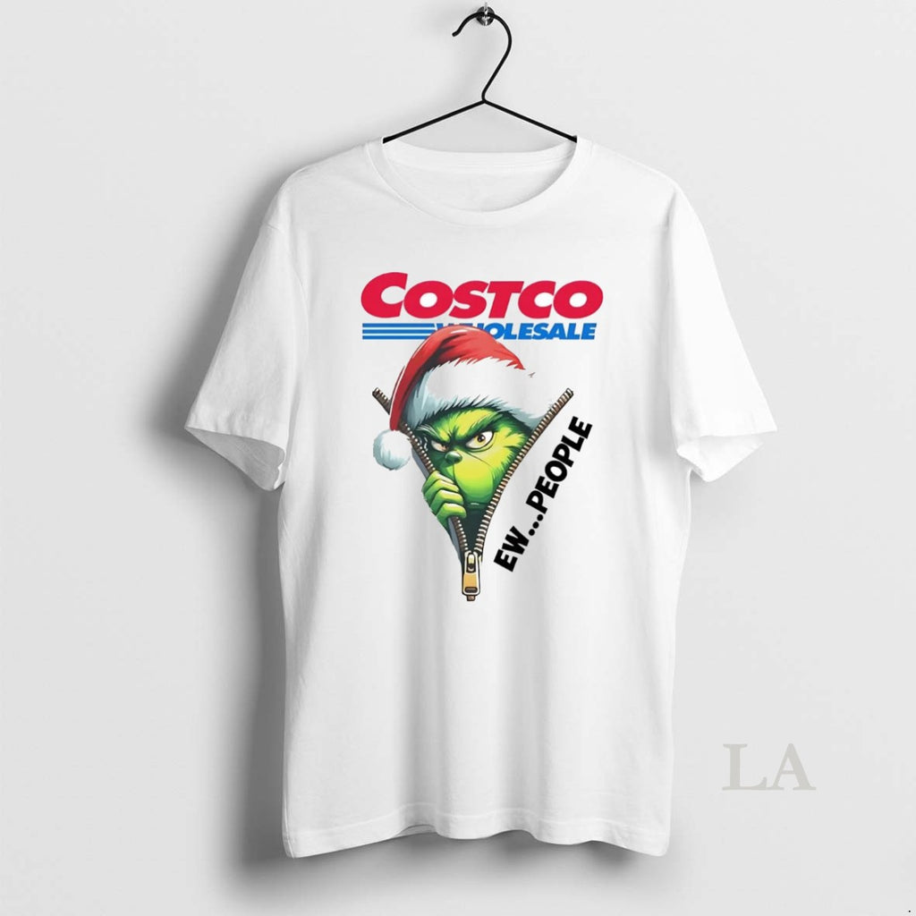 Original Grinch Costco Wholesale Ew People Christmas T-Shirts, Hoodie, Sweatshirt | InkNestWear.com