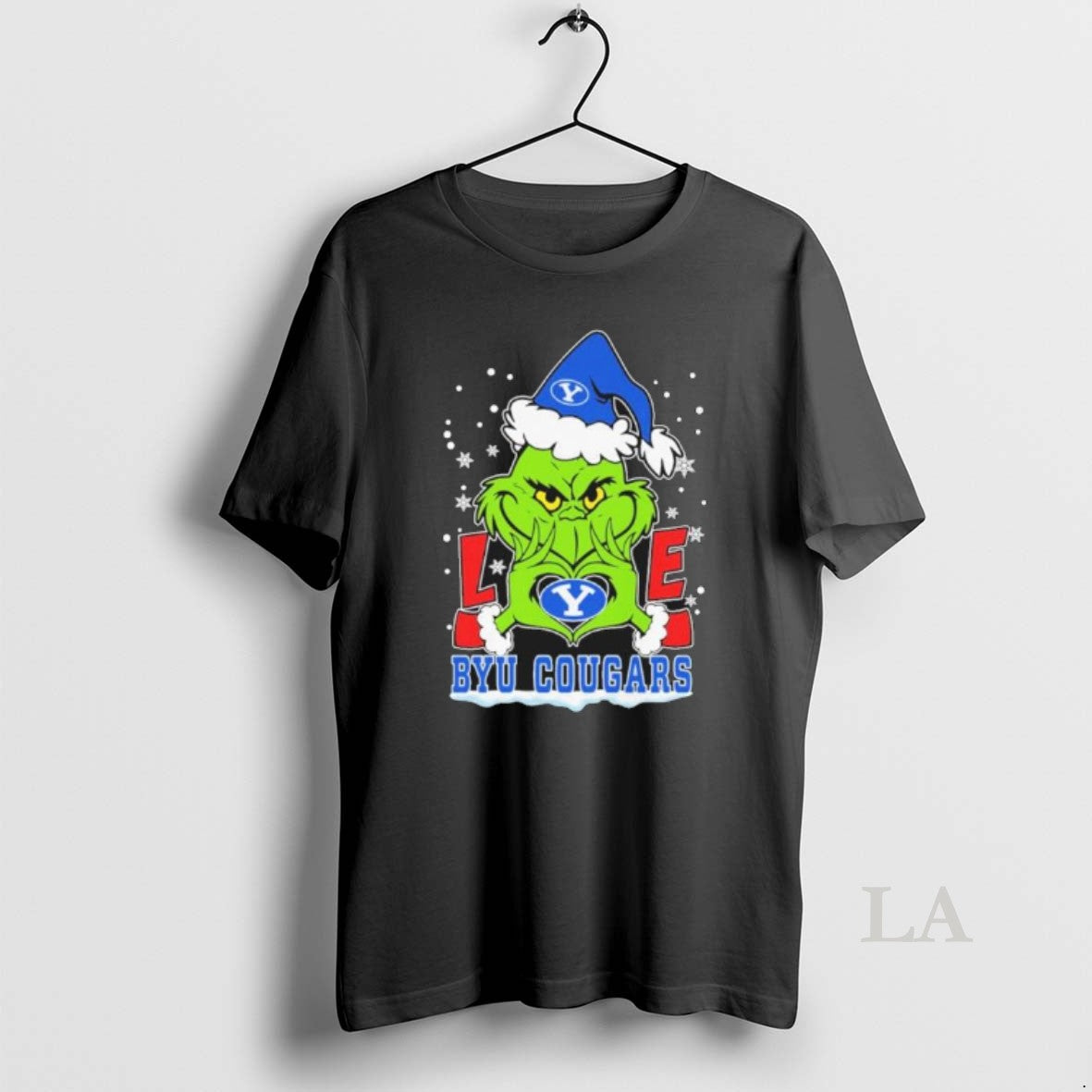 Original Grinch Hand Love Byu Cougar Christmas T-Shirts, Hoodie, Sweatshirt | InkNestWear.com