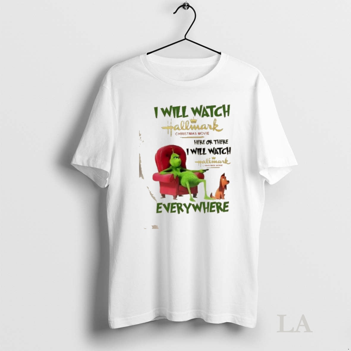 Original Grinch I Will Watch Hallmark Movie Here There I Will Watch Hallmark T-Shirts, Hoodie, Sweatshirt