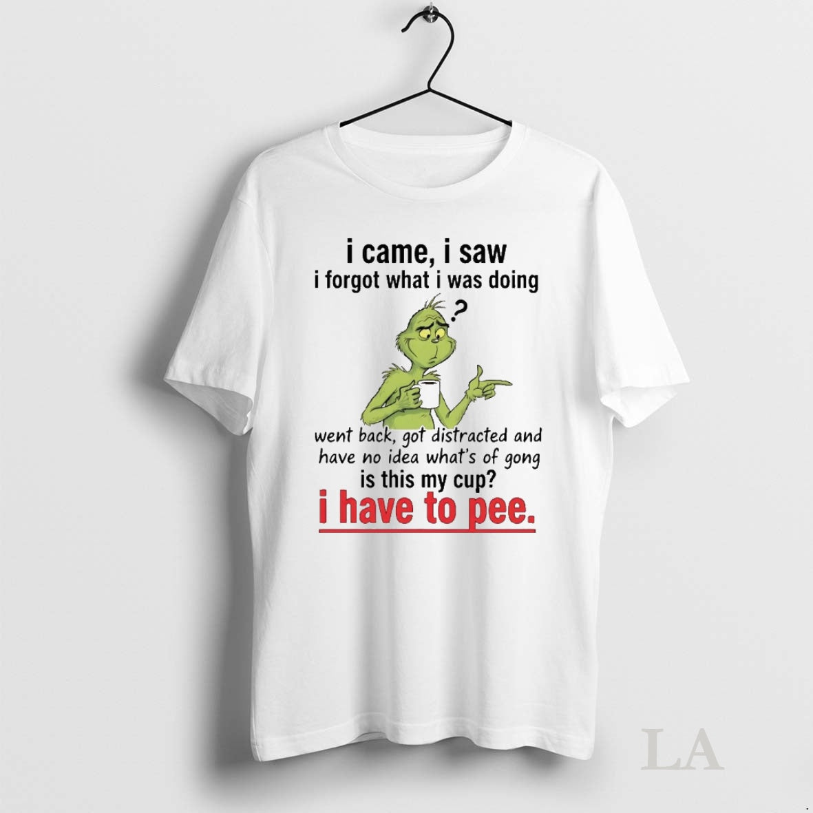 Original Grinch I Came I Saw I Forgot What I Was Doing Christmas T-Shirts, Hoodie, Sweatshirt | InkNestWear.com