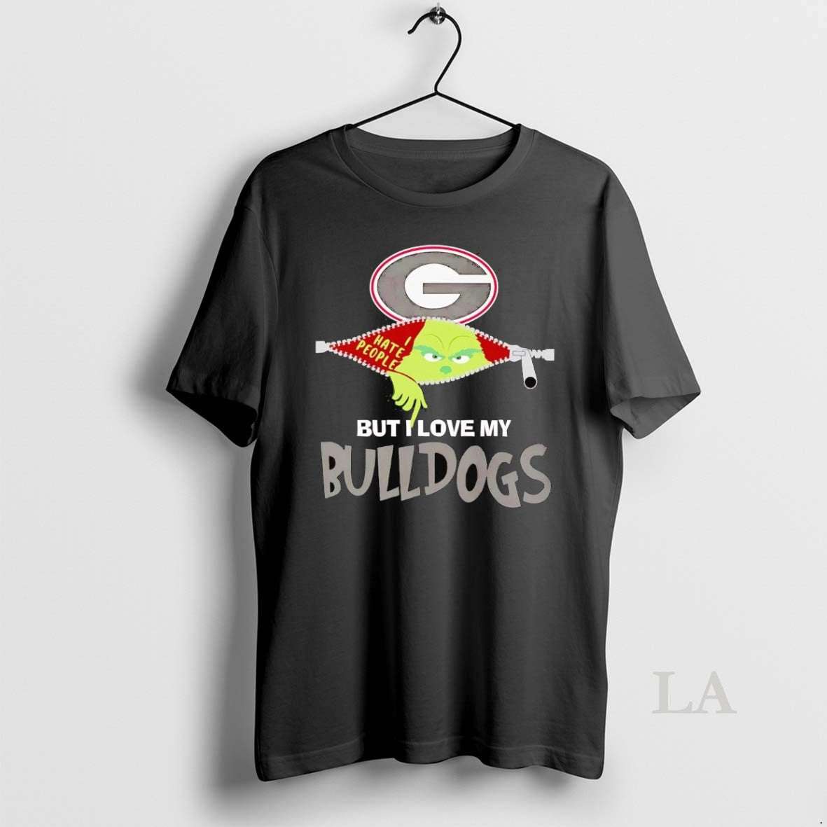 Original Grinch I Hate People But I Love My Georgia Bulldogs T-Shirts, Hoodie, Sweatshirt | InkNestWear.com