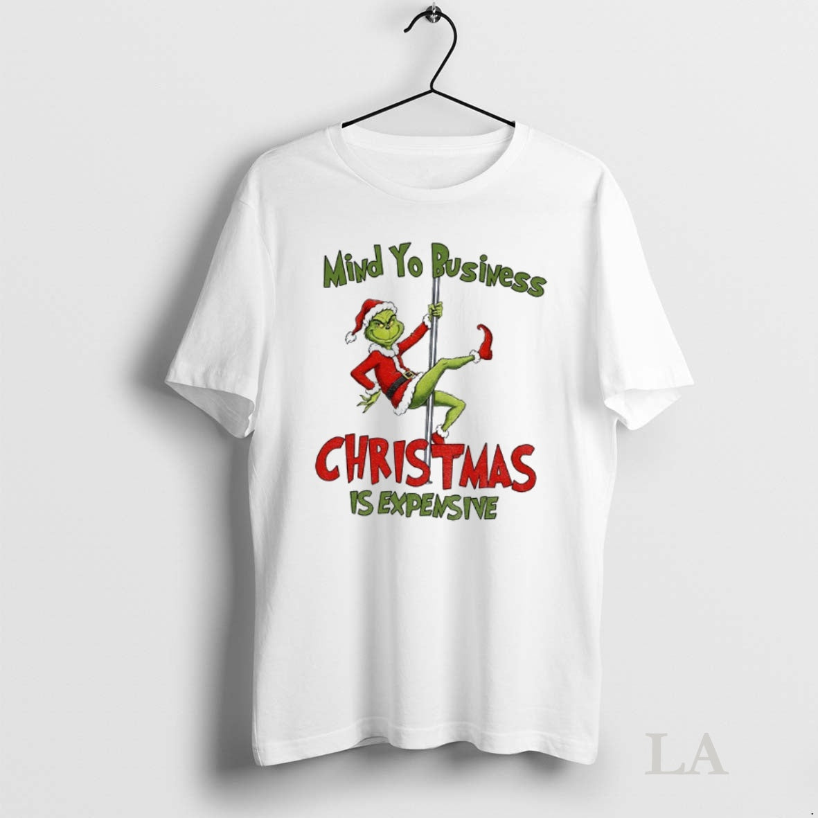Original Grinch Santa Claus Mind Your Business Christmas Is Expensive Merry Christmas T-Shirts, Hoodie, Sweatshirt