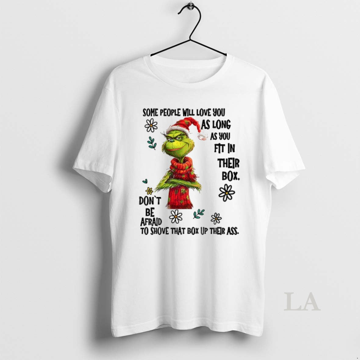 Original Grinch Santa Some People Will Love You As Long As You Fit In Their T-Shirts, Hoodie, Sweatshirt | InkNestWear.com