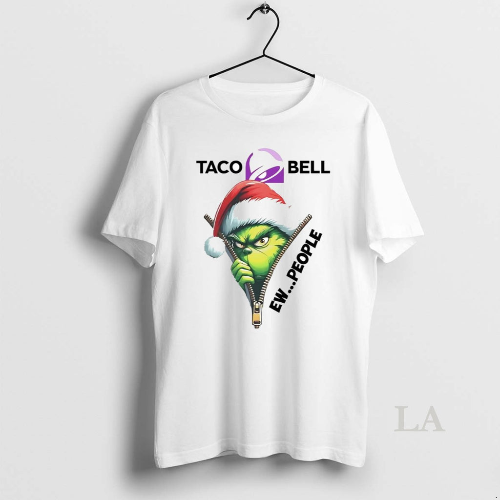 Original Grinch Taco Bell Ew People Christmas T-Shirts, Hoodie, Sweatshirt | InkNestWear.com