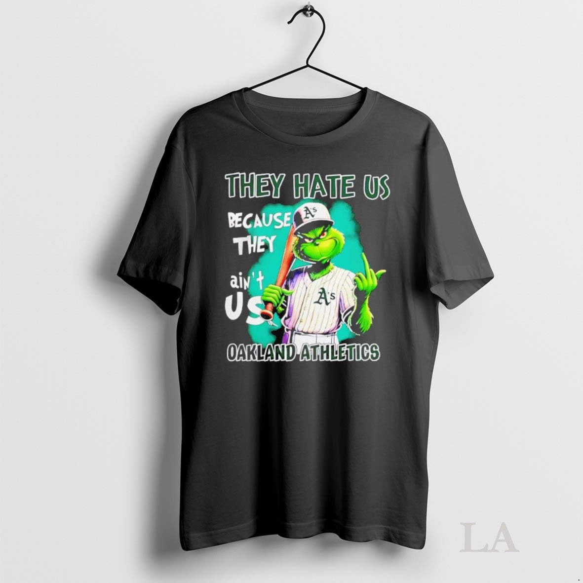Original Grinch They Hate Us Because Aint Us Oakland Athletics Christmas 25 T-Shirts, Hoodie, Sweatshirt | InkNestWear.com