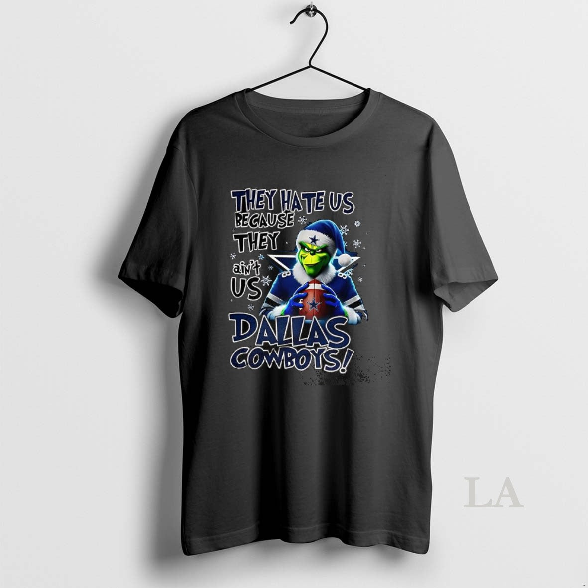 Original Grinch They Hate Us Because They Aint Us Dallas Cowboys Christmas T-Shirts, Hoodie, Sweatshirt | InkNestWear.com