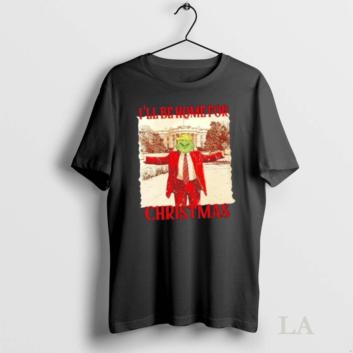 Original Grinch Trump Hair Ill Be Home T-Shirts, Hoodie, Sweatshirt