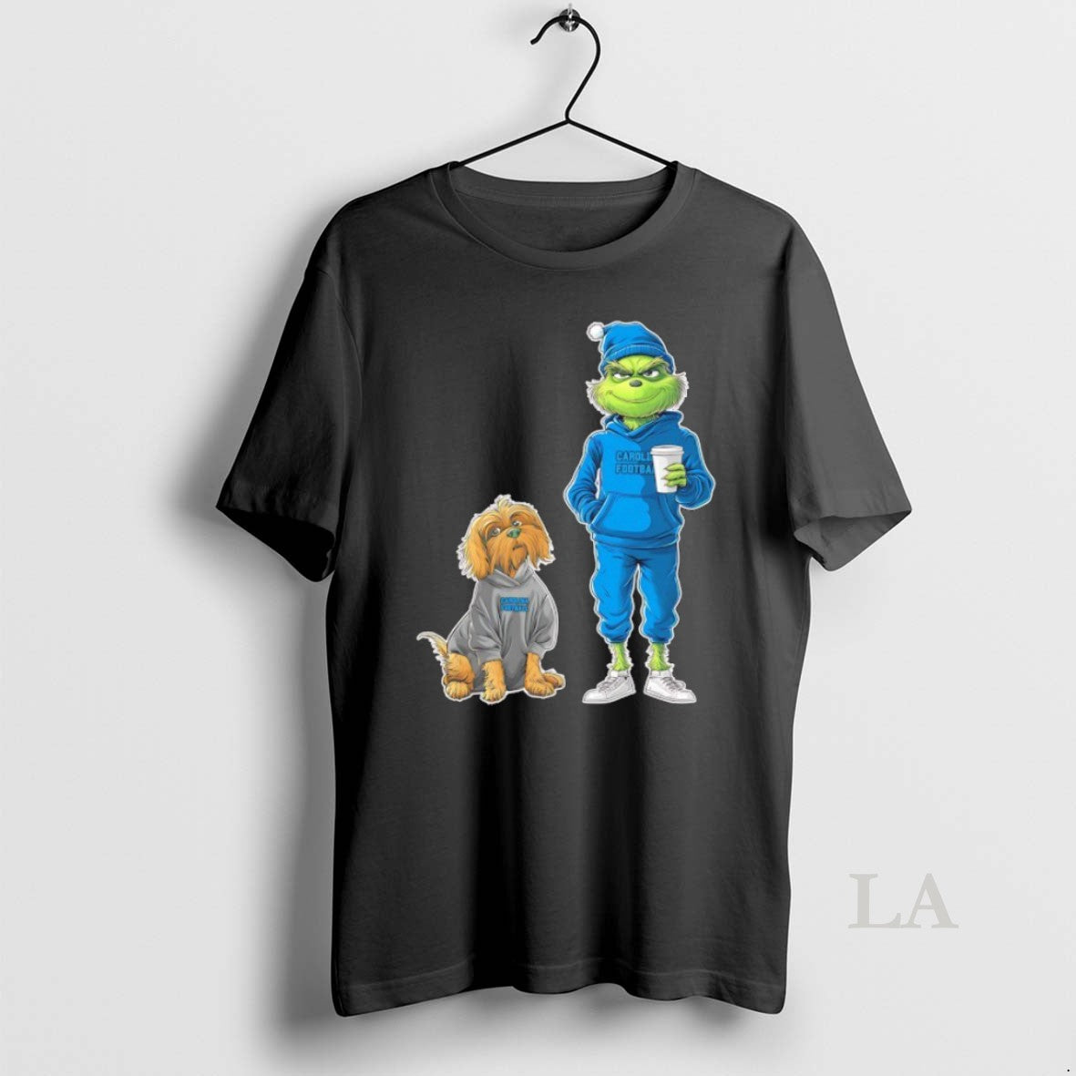 Original Grinch And Dog Carolina Panthers Football Merry Christmas T-Shirts, Hoodie, Sweatshirt | InkNestWear.com