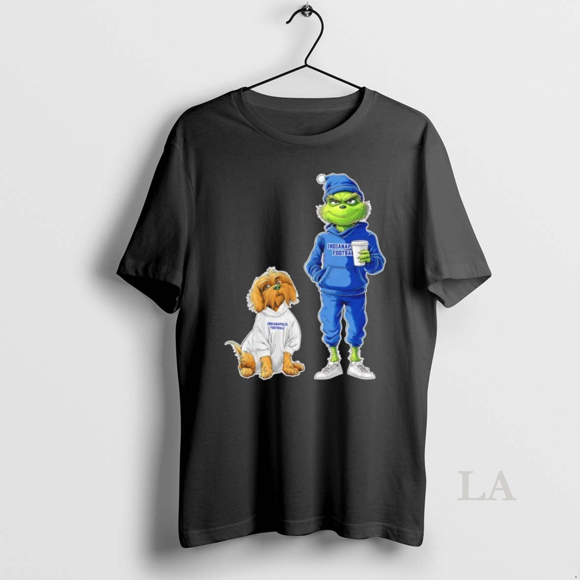 Original Grinch And Dog Indianapolis Colts Football Merry Christmas T-Shirts, Hoodie, Sweatshirt | InkNestWear.com