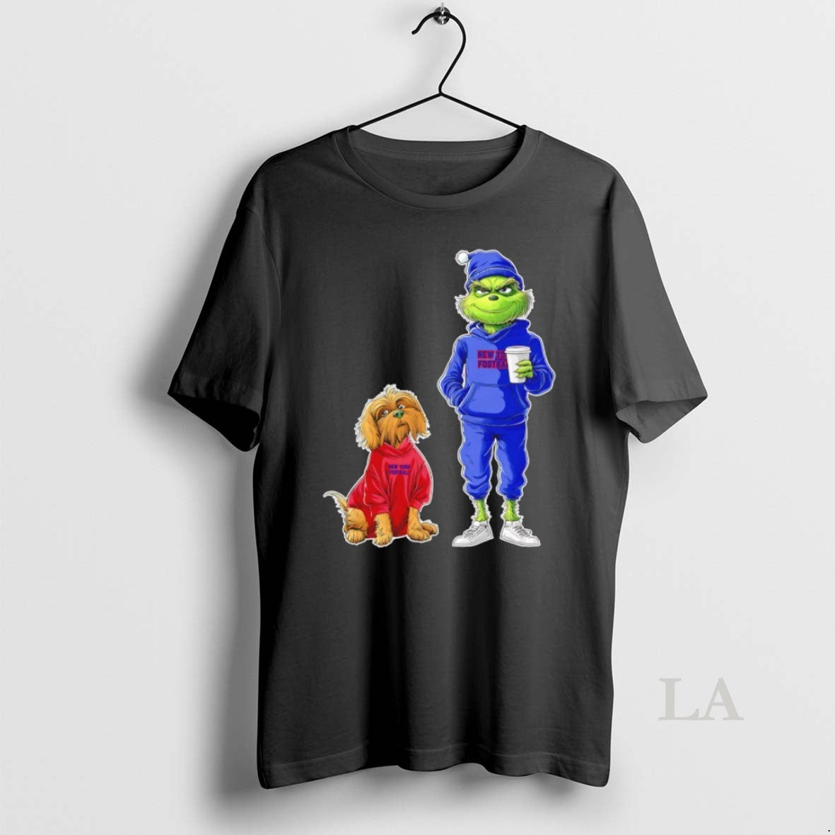 Original Grinch And Dog New York Giants Football Merry Christmas T-Shirts, Hoodie, Sweatshirt | InkNestWear.com