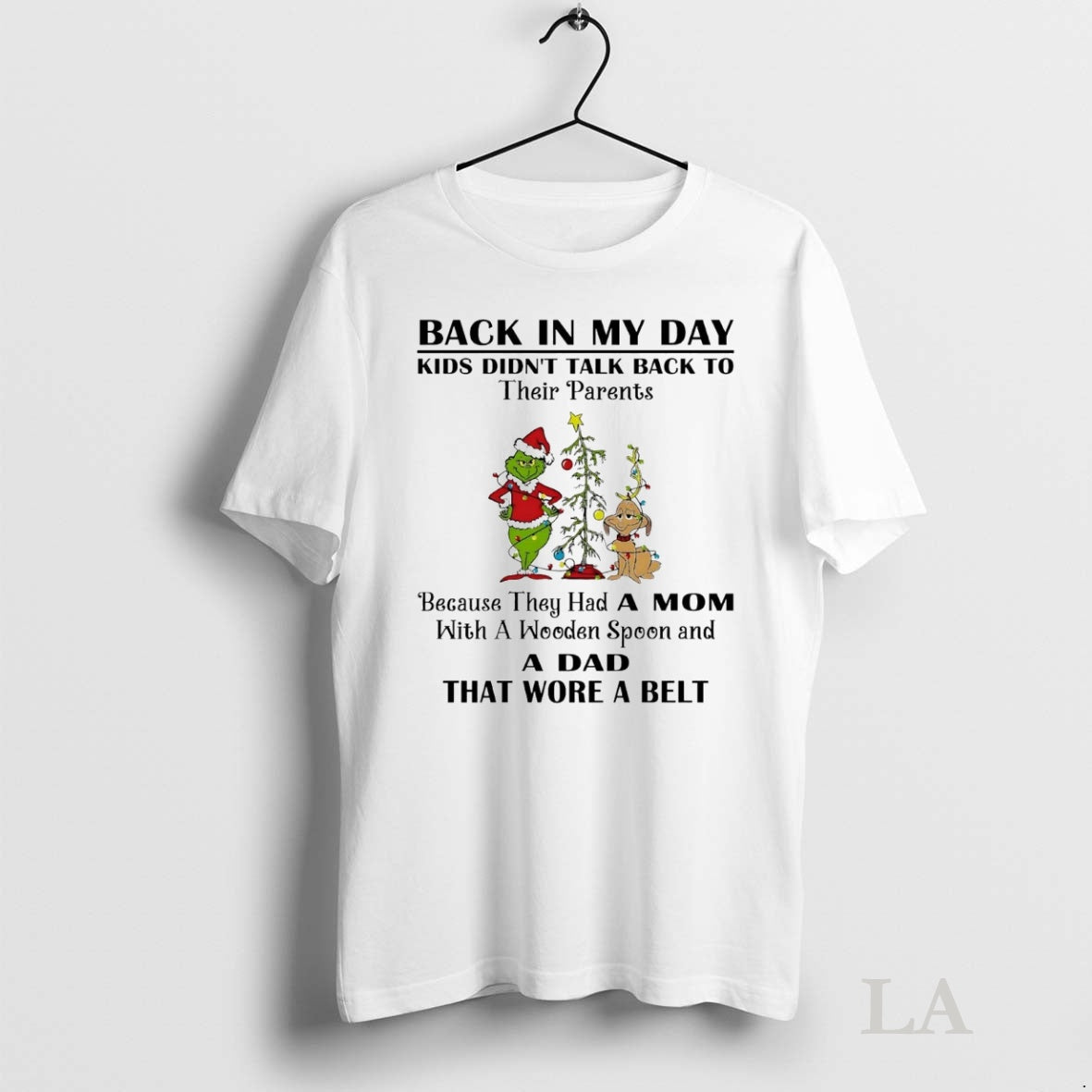Original Grinch Back In My Day Kids Didnt Talk Back To Their Parents Christmas T-Shirts, Hoodie, Sweatshirt | InkNestWear.com