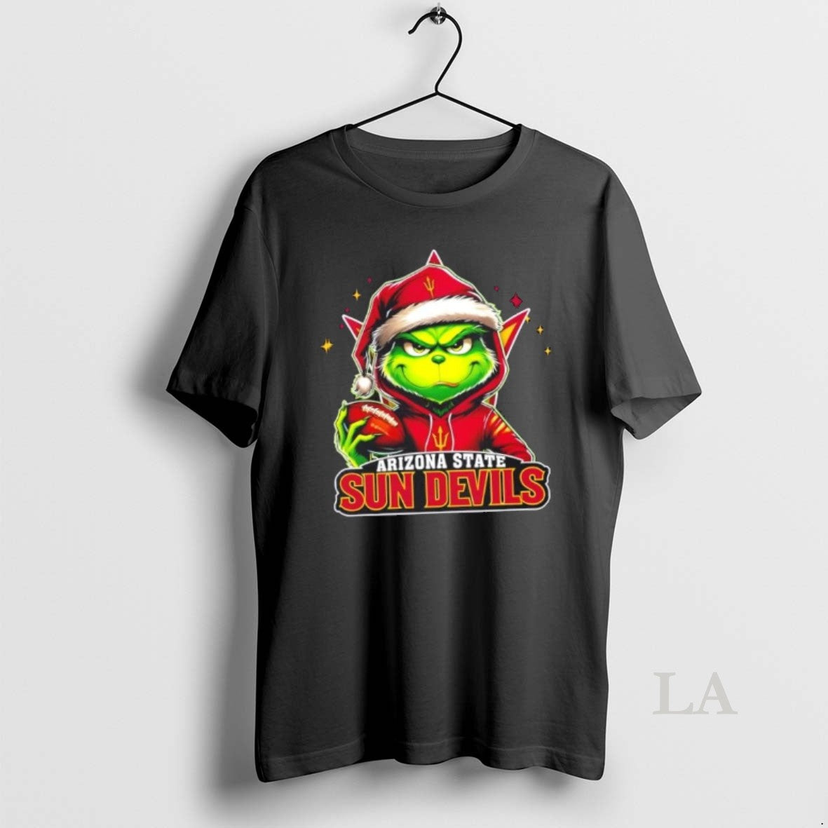 Original Grinch Is Holding A Ball And Smiling At Arizona State Sun Devils Fans Christmas T-Shirts, Hoodie, Sweatshirt