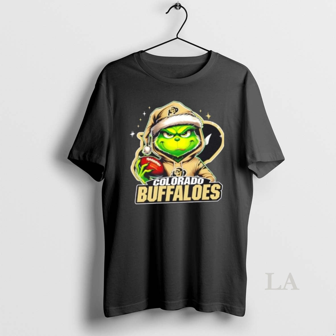 Original Grinch Is Holding Ball Smiling Colorado Buffaloes Fans T-Shirts, Hoodie, Sweatshirt