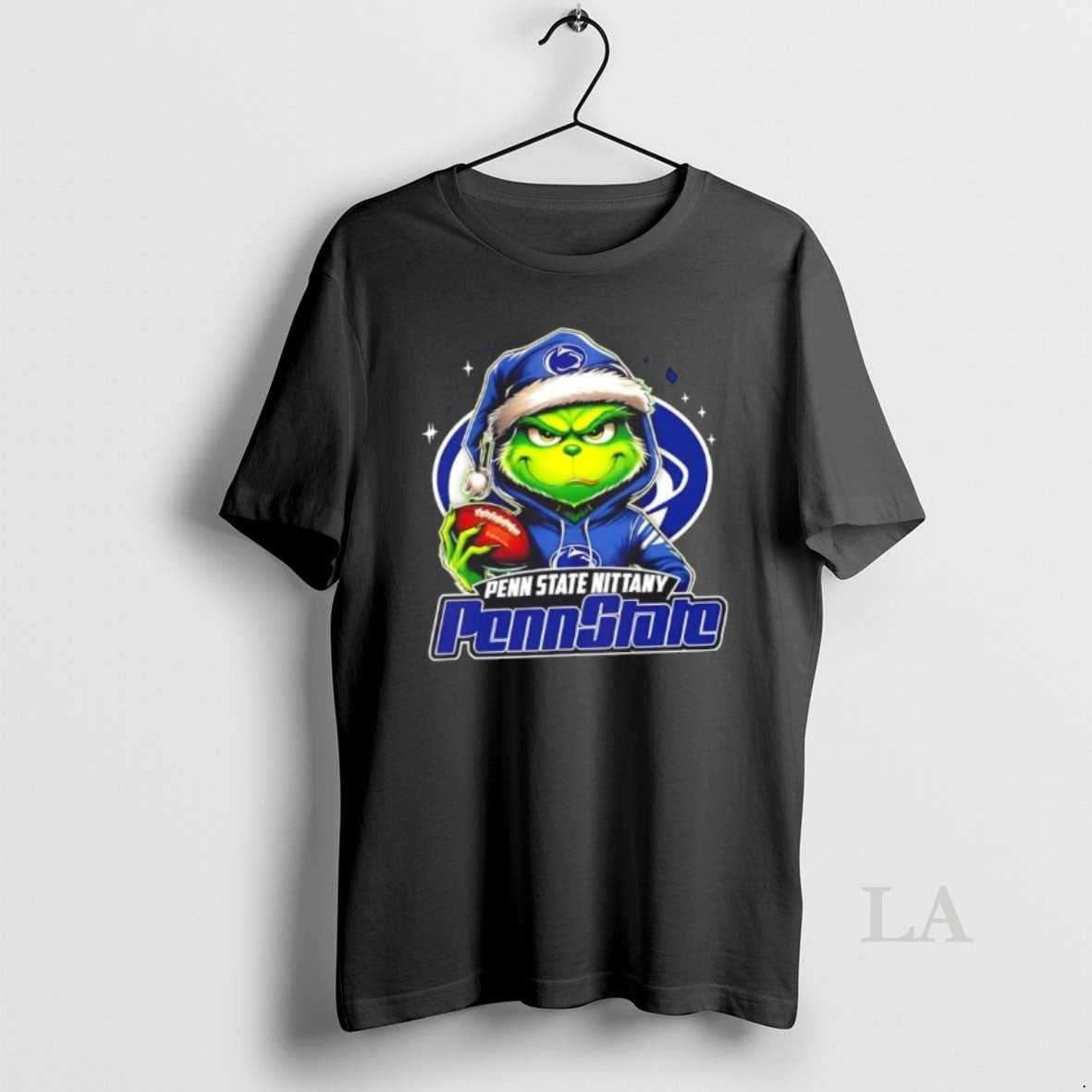 Original Grinch Is Holding A Ball And Smiling At Penn State Nittany Lions Fans Christmas T-Shirts, Hoodie, Sweatshirt
