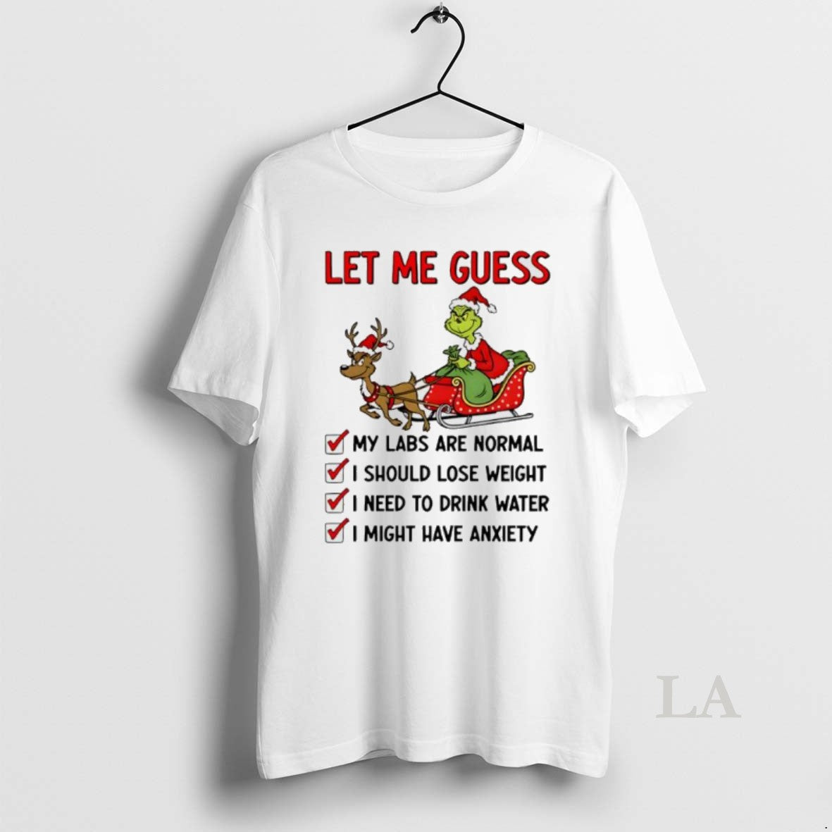 Original Grinch Let Me Guess My Labs Are Normal I Should Lose Weight Christmas T-Shirts, Hoodie, Sweatshirt | InkNestWear.com