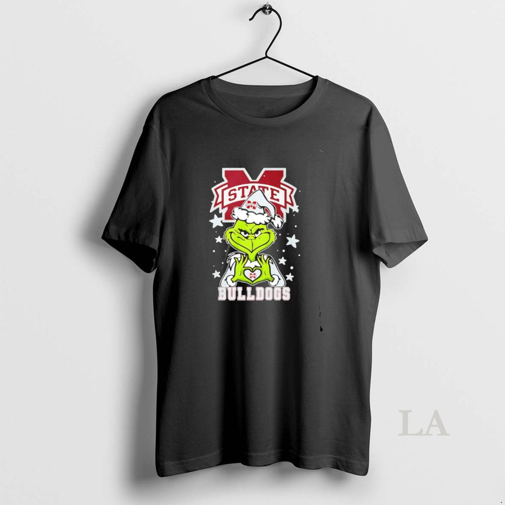 Original Grinch Love Mississippi State Bulldogs Christmas 25 T-Shirts, Hoodie, Sweatshirt | InkNestWear.com