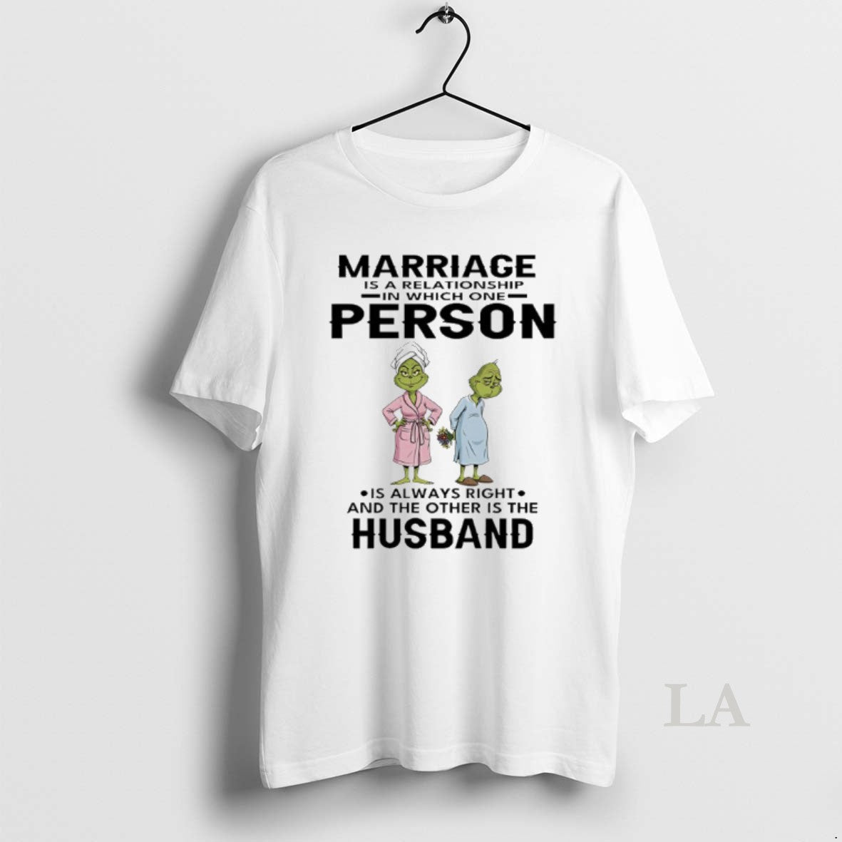 Original Grinch Marriage Is A Relationship In Which One Person T-Shirts, Hoodie, Sweatshirt | InkNestWear.com