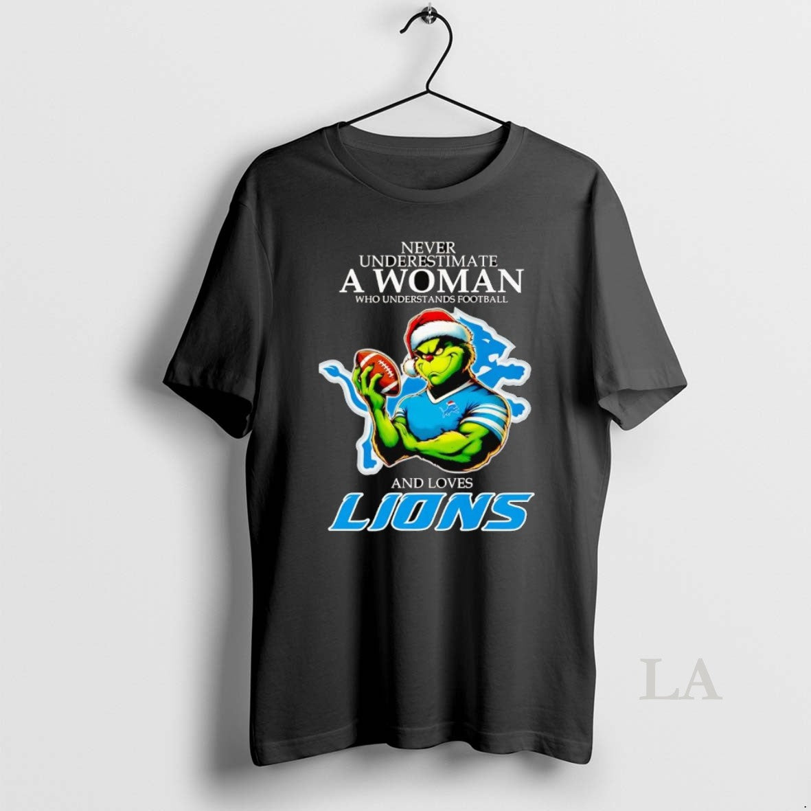 Original Grinch Never Underestimate A Woman Who Understands Football And Loves Lions Christmas T-Shirts, Hoodie, Sweatshirt