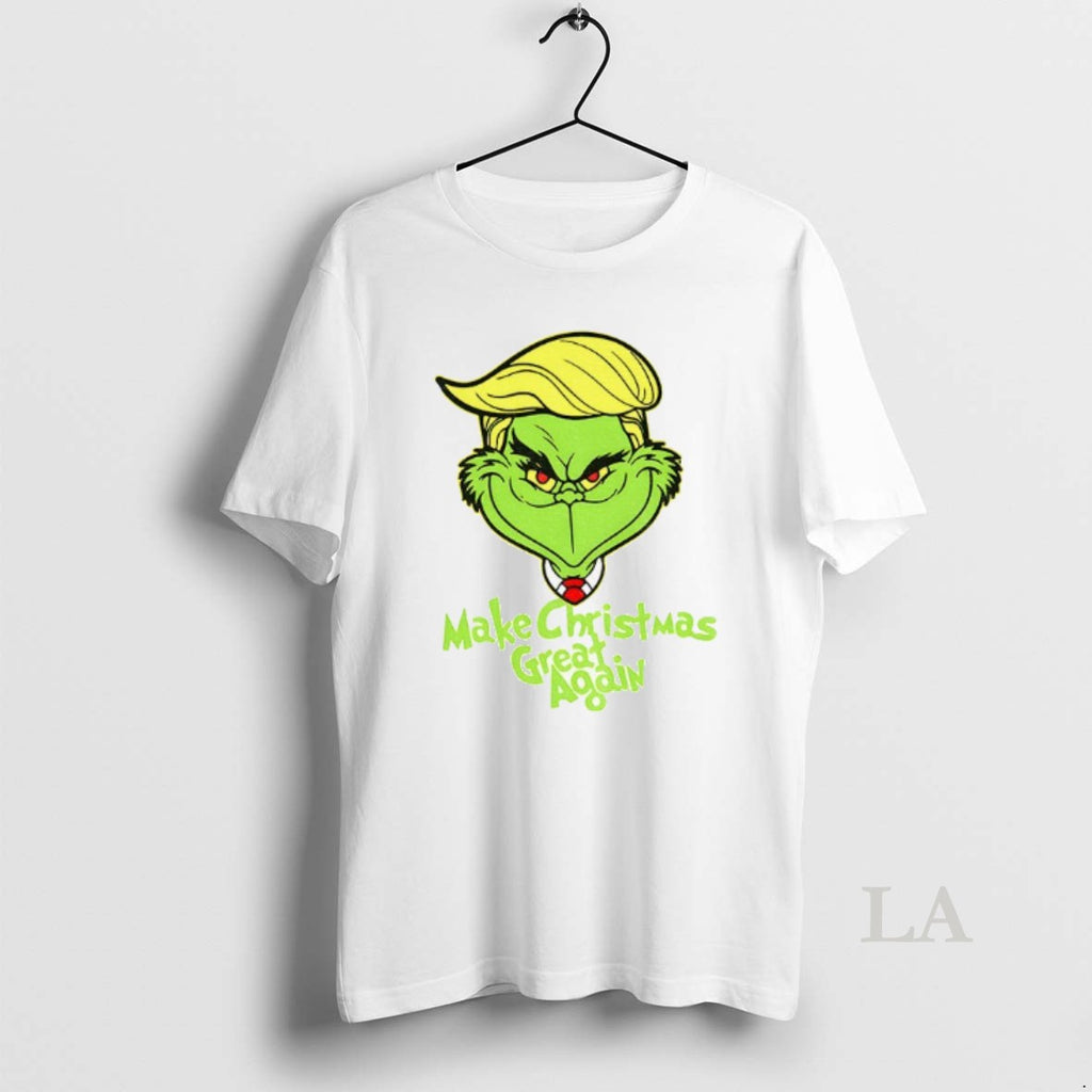 Original Grinch X Donald Trump Make Christmas Great Again Merry Christmas T-Shirts, Hoodie, Sweatshirt | InkNestWear.com