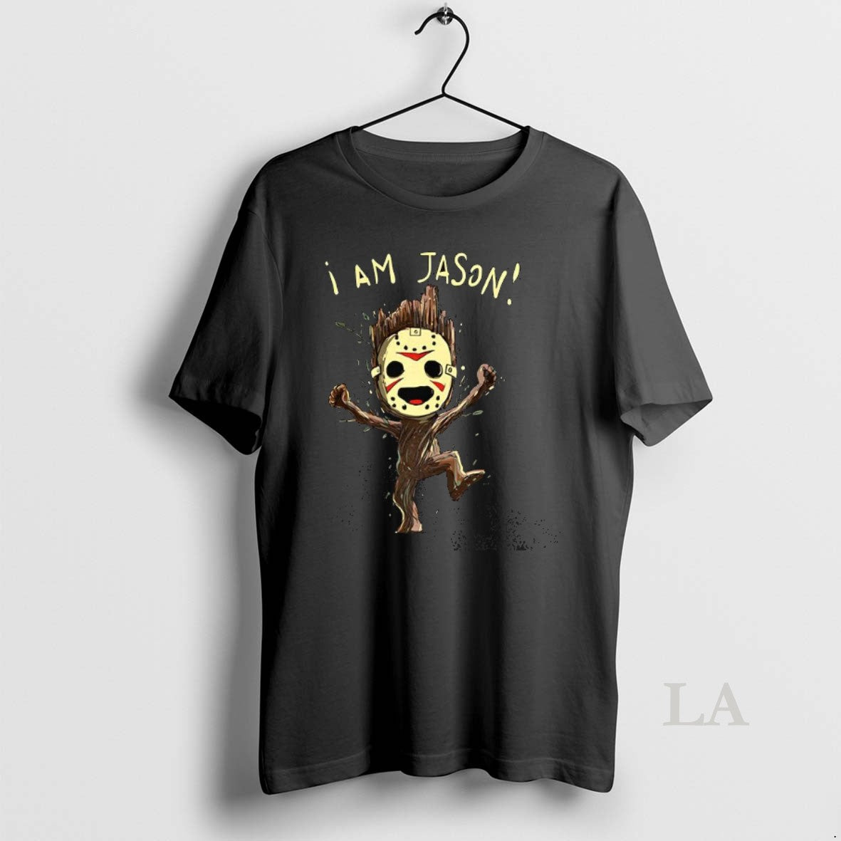 Original Groot I Am Jason Voorhees Funny T-Shirts, Hoodie, Sweatshirt | InkNestWear.com