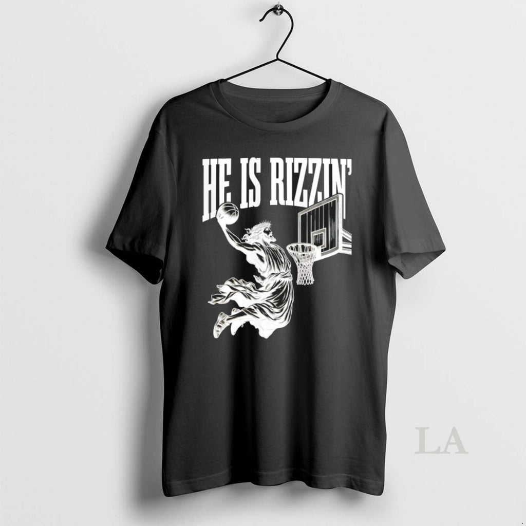 Original He Is Rizzin Jesus Slam Dunk